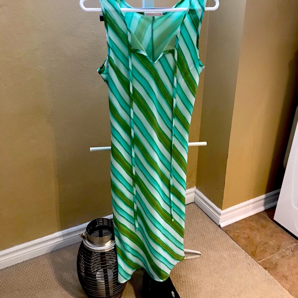 TerraCotta Sleeveless Dress